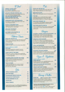 New Main Menu Hotel Victoria